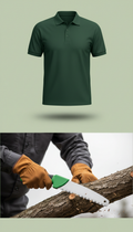 Deep Green Arborist Polo Moisture-Wicking