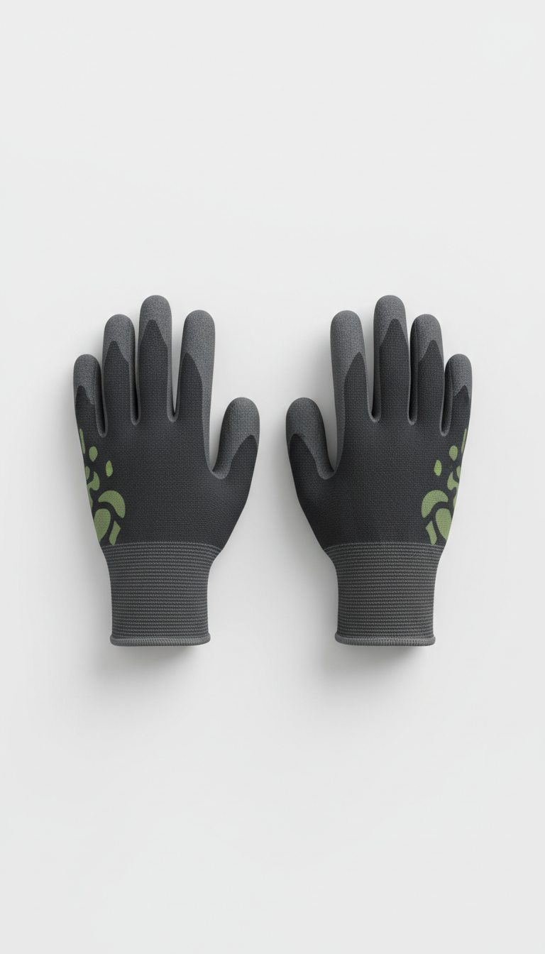 Graphite Branded Work Gloves Reinforced Palm